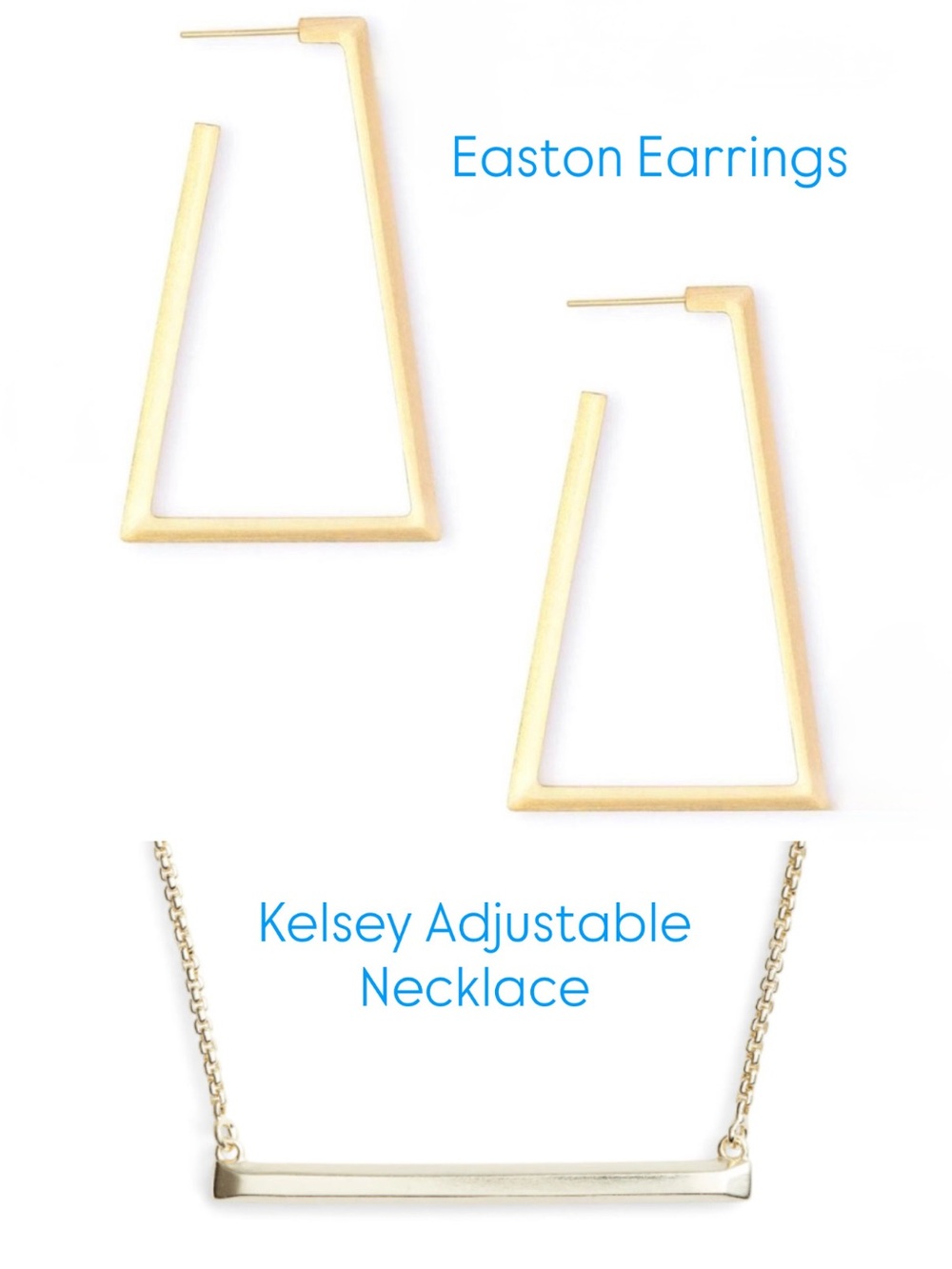 Easton Gold Geometric Hoop Earrings - Women Jewelry